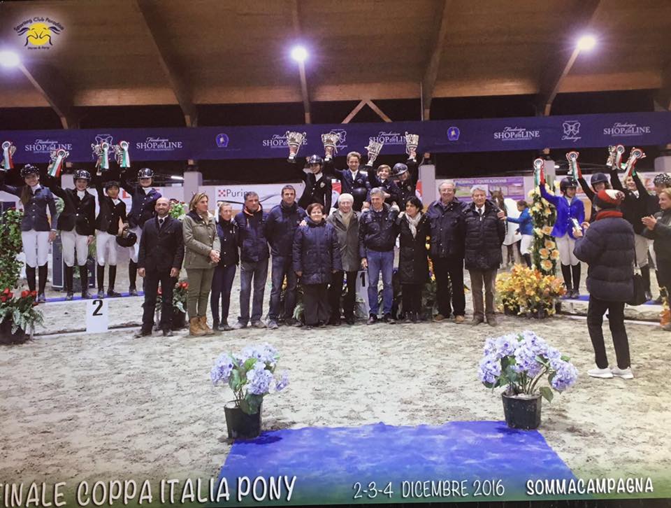 Vittoria Somma Campagna 2016 finale coppa Italia Pony