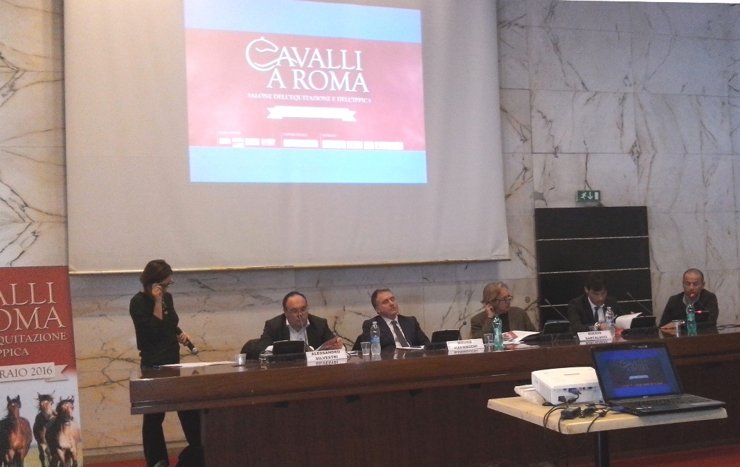 Conferenza Stampa Cavalli a Roma